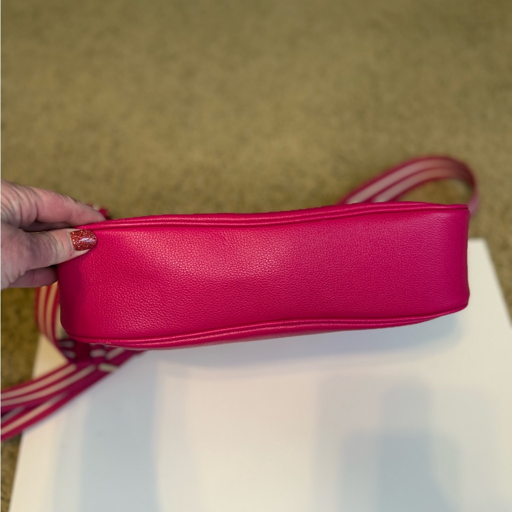 Kate Spade Rosie Crossbody Pebbled Leather Dark Raspberry - Picture 10 of 11